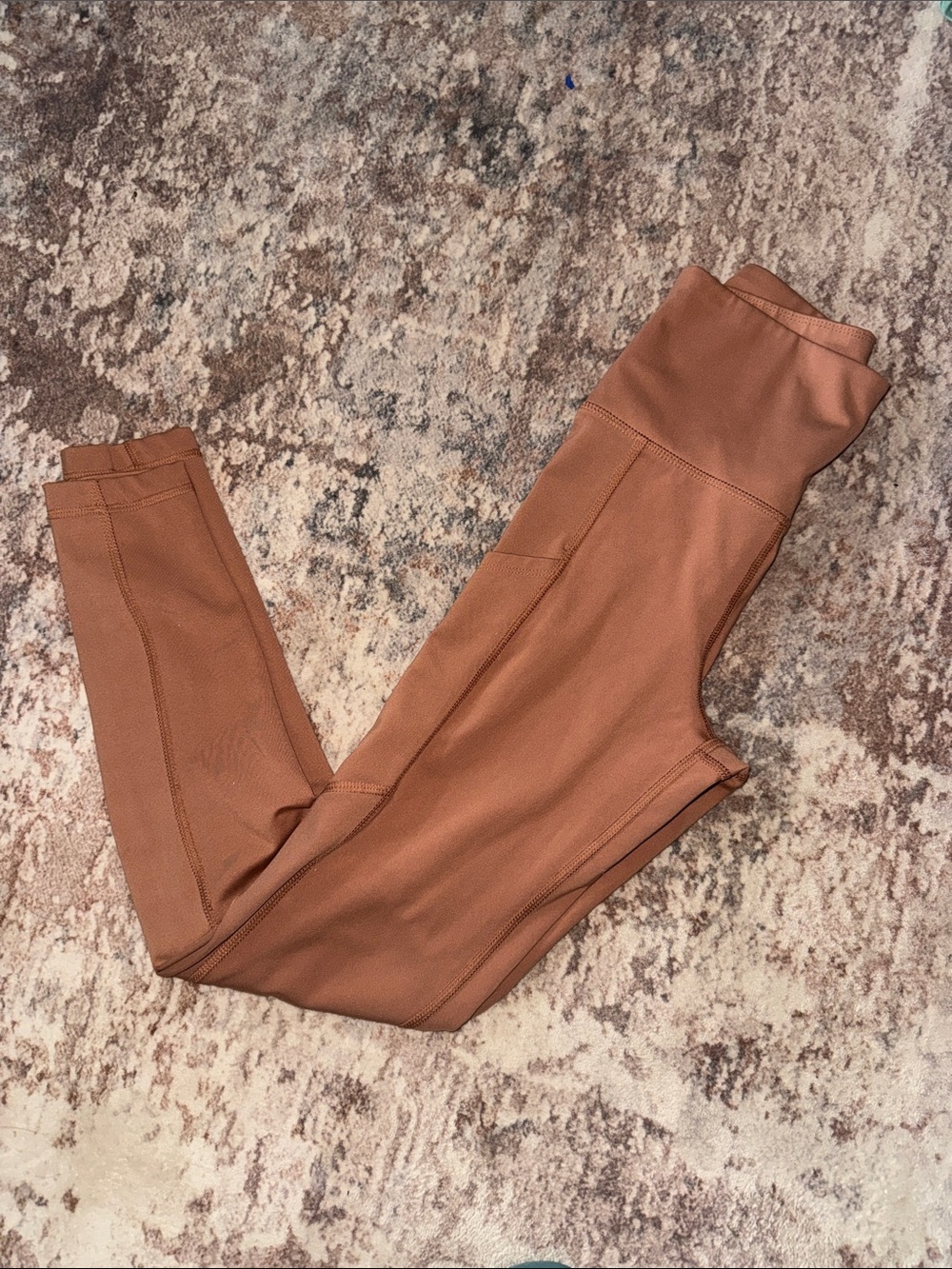 American Eagle Everything Pocket Legging in Camel